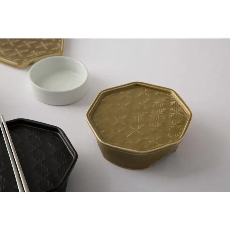 Chaora - Snowflake Octagon Compote Plate - Chaora - Tableware - Harumio