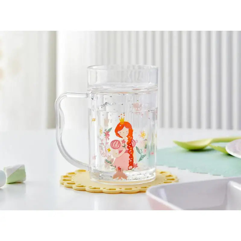Korean Swan Lake - Acrylic Water Tumbler With Handle 245ml - Modern House - Tumblers - Harumio