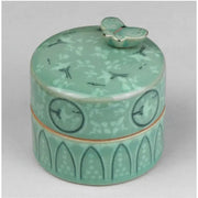 HK Studio - Moony Celadon Musical Jewelry Box - HK Studio - Music Box - Harumio
