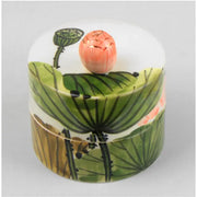 HK Studio - Hand Painted Lotus Seed Pod Musical Jewelry Box - HK Studio - Music Box - Harumio