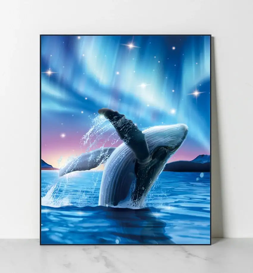 SD Photo - Naye Whale Panting (Inspired by Extraordinary Attorney Woo) - SD Photo - Home & Living, Accessories - Harumio