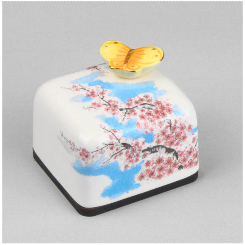 HK Studio - Korean Art Cherry Blossoms Musical Paperweight