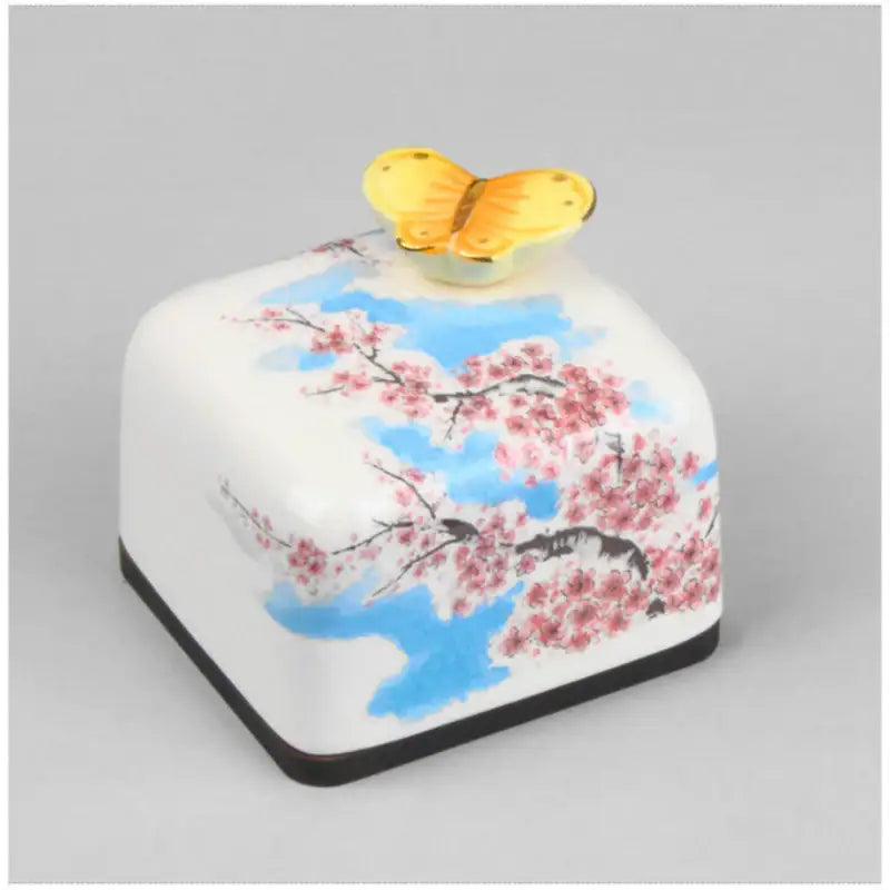 HK Studio - Korean Art Cherry Blossoms Musical Paperweight - HK Studio - Music Box - Harumio
