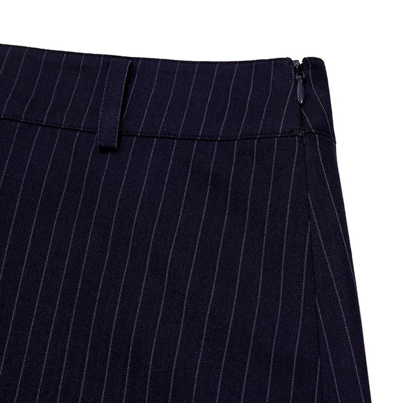 Kirsh - Slit Point Skirt - Navy