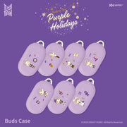 BTS - TinyTAN Purple Holidays Galaxy Buds Case - BTS - Accessories - Harumio