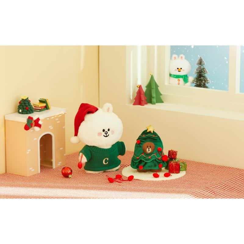LINE Friends - Standing Doll Holiday Edition - Mini