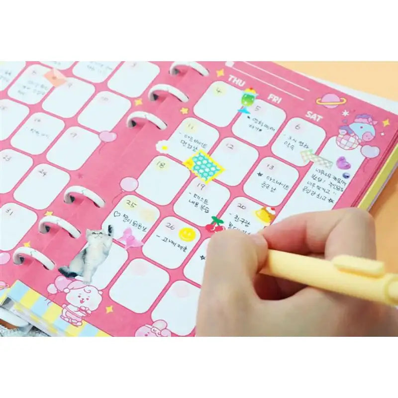 BT21 - Baby Retro Diary - LINE FRIENDS - Diaries - Harumio