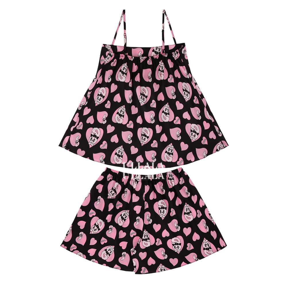 Esther Bunny x Ullala - Chic Bunny Nash 2-Piece Set - Esther Bunny x Ullala - Clothing - Harumio