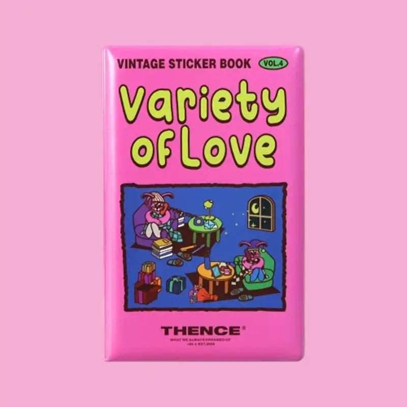 THENCE - Vintage Sticker Book Vol.4