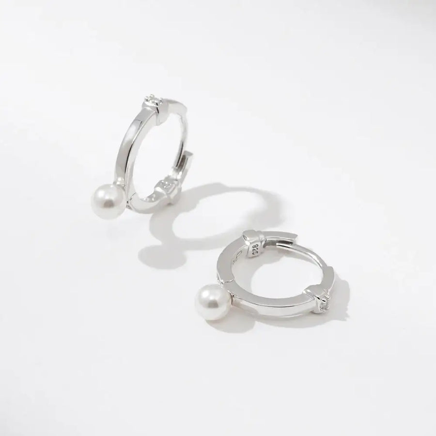 OST - Lucky Rock Horseshoe One-touch Pearl Earring - OST - Jewelry - Harumio