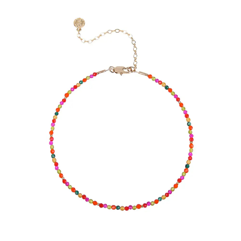 CLUE - Tropical Beads Anklet