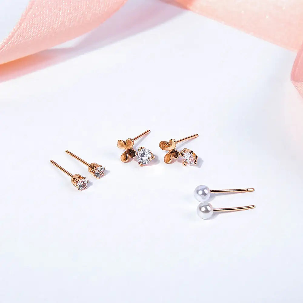 CLUE - Petit Basic Earring Package Set - CLUE - Jewelry - Harumio