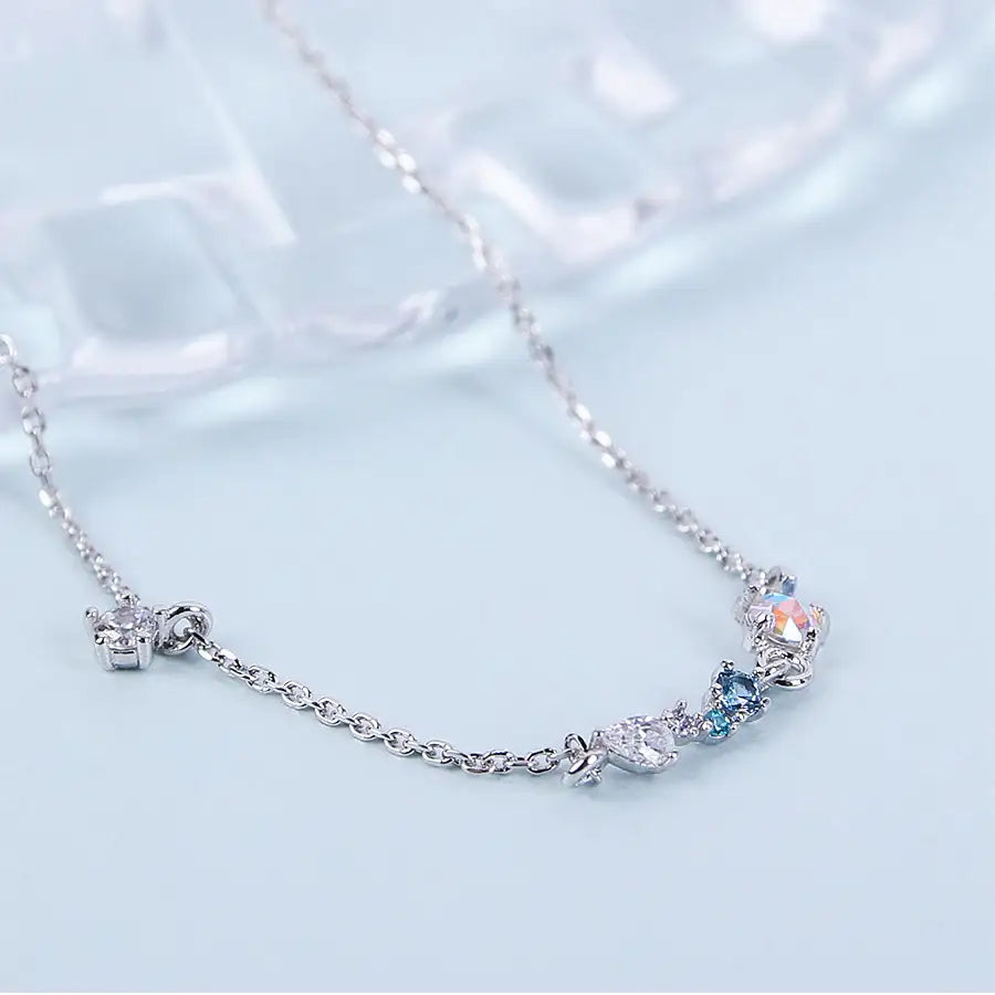 CLUE - Blue Wing Silver Bracelet - CLUE - Jewelry - Harumio