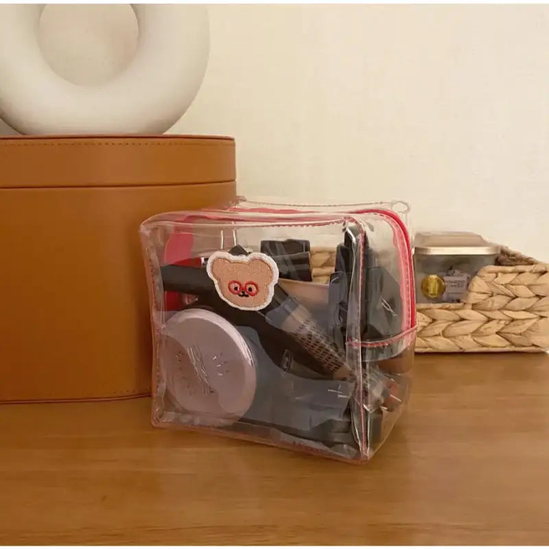 Teteum - Square PVC Pouch - Teteum - Pouches - Harumio