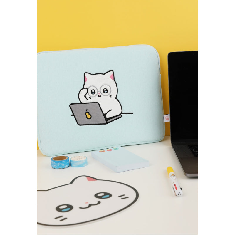Meow Man - Laptop Pouch