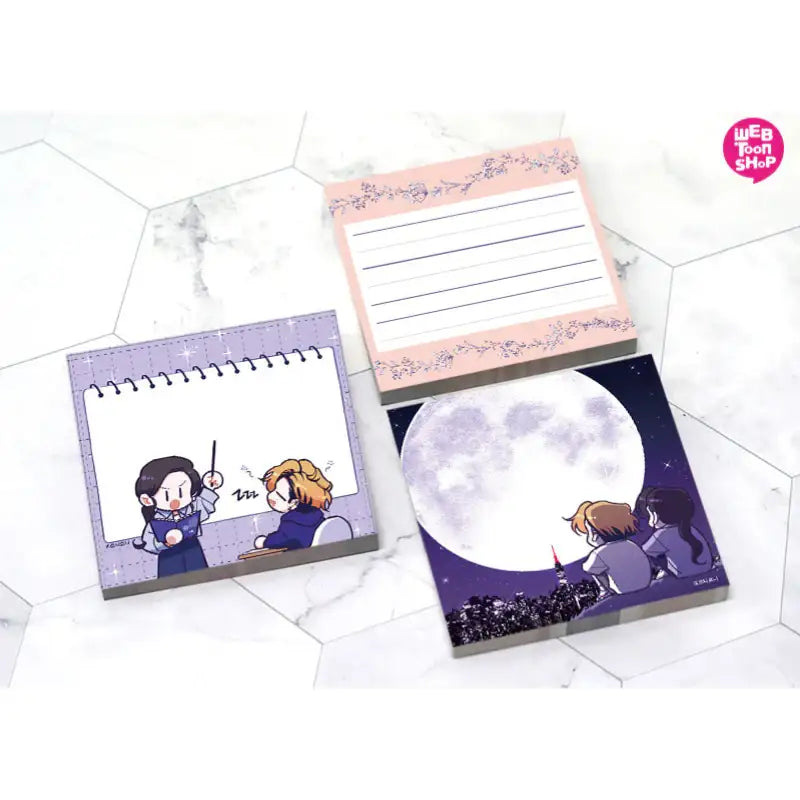 Waikiki Vampire - Memo Pad - Webtoon Shop - Memo Pads - Harumio