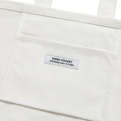 Kirsh - Pocket Shoulder Bag - White