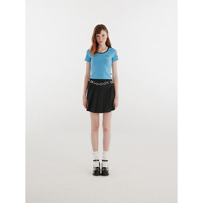 Kirsh - U-Neck T-Shirt - Blue