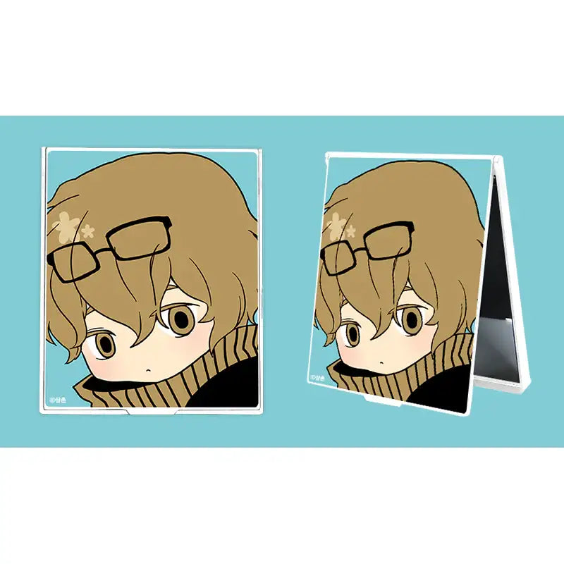 I Don't Want This Kind Of Hero - Folding Square Mirror - Webtoon Shop - Mirrors - Harumio
