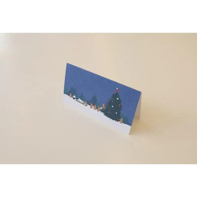 Dinotaeng - Snowy Forest Card - Dinotaeng - Card - Harumio