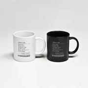 August8th - Menu A Cafe Mug (350ml) - August8th - Accessories - Harumio