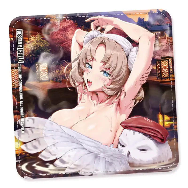Destiny Child - Hot Spring Leather Coaster - Destiny Child - Accessories - Harumio