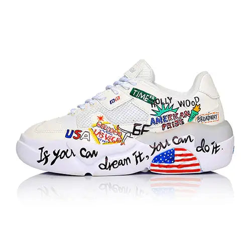 Lakai - Hati Graffiti Shoes - USA - Lakai - Footwear - Harumio