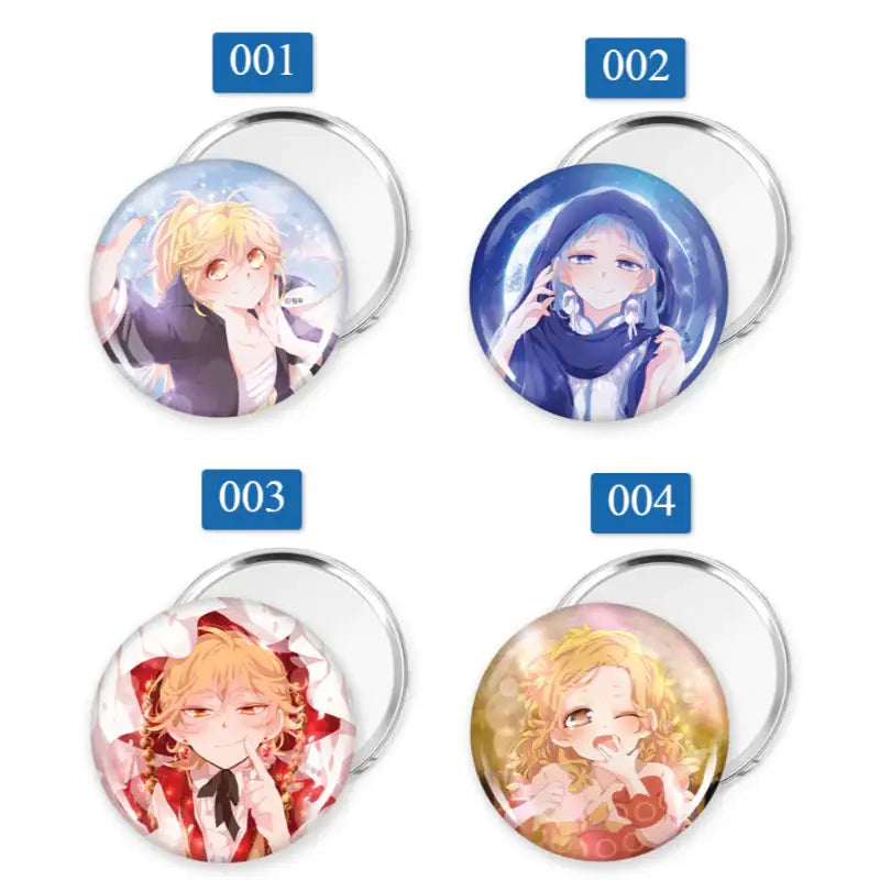 Heaven And Earth - Round Hand Mirror - Webtoon Shop - Mirror - Harumio
