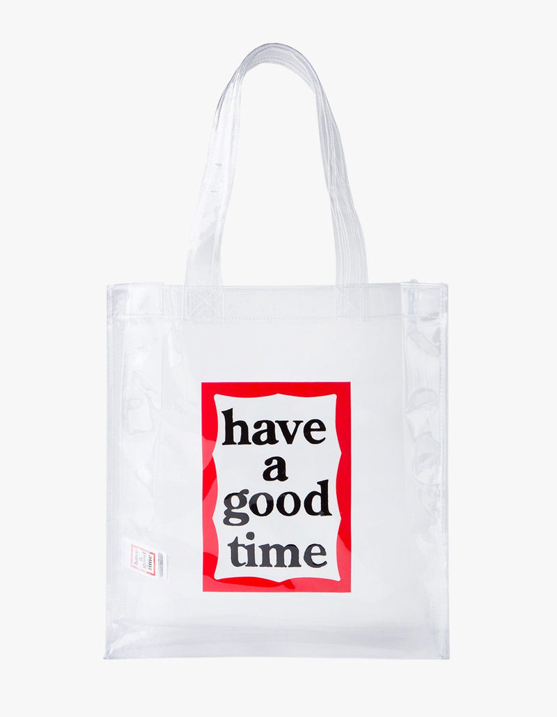 have a good time - Clear Frame Tote