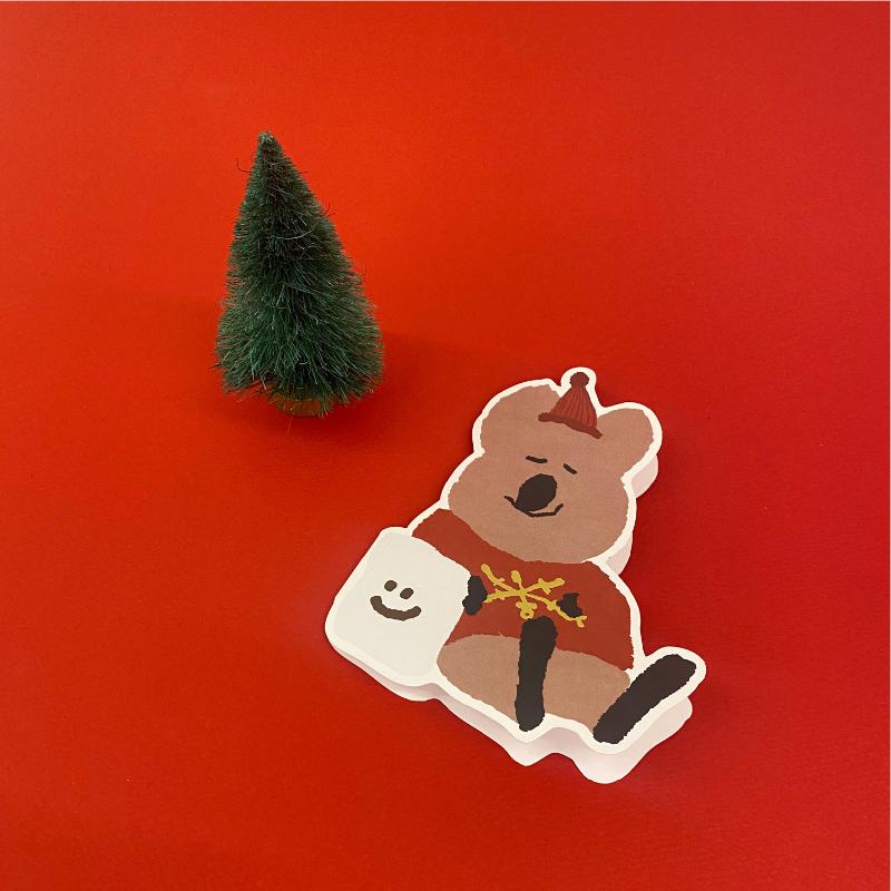 Dinotaeng - Marsh Cushion Quokka Card