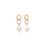 OST - Cubic Turing Bold Pearl Earrings - OST - Jewelry - Harumio