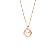 OST - Unique Double Shape Necklace - OST - Jewelry - Harumio
