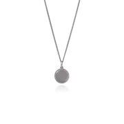 OST - Round Cameo Silver Antique Coin Necklace - OST - Jewelry - Harumio