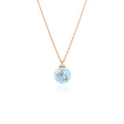 OST - Sky Blue Star Rose Gold Necklace - OST - Jewelry - Harumio