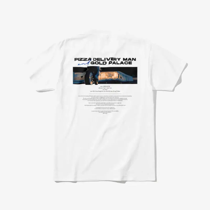Pizza Delivery Man and the Gold Palace - T-Shirt - Pizza Delivery Man and the Gold Palace - T-Shirts - Harumio