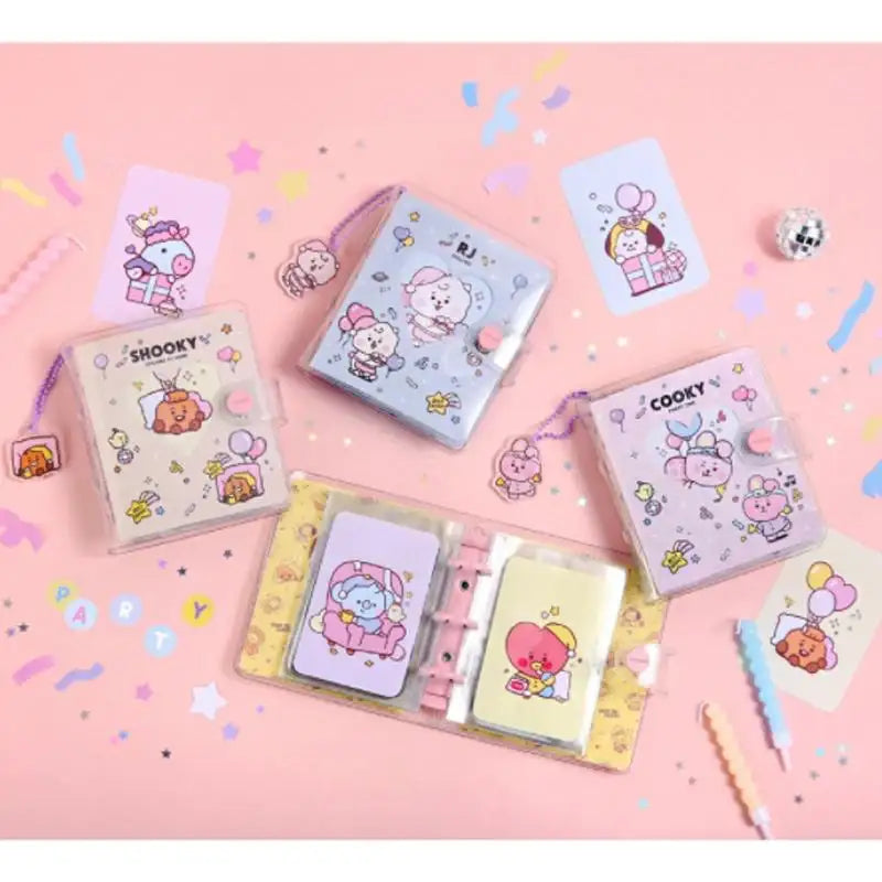 BT21 - 3 Ringed Collect Book - Party - Monopoly - Accesories - Harumio
