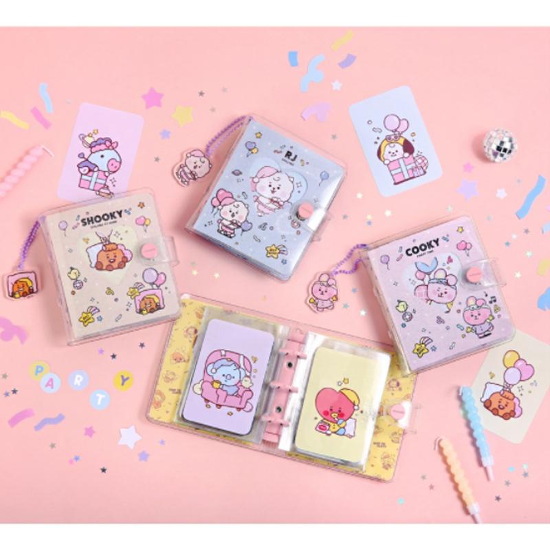BT21 - 3 Ringed Collect Book - Party - Monopoly - Accesories - Harumio