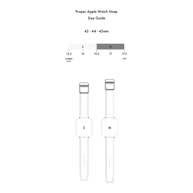 proper belongings - Proper Apple Watch Strap (42·44·45mm) - proper belongings - Watch Strap - Harumio