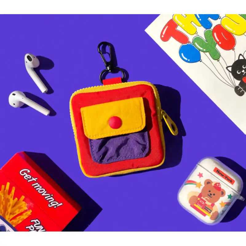 Wiggle Wiggle - Pocket AirPods Pouch - Wiggle Wiggle - AirPods Pouch - Harumio