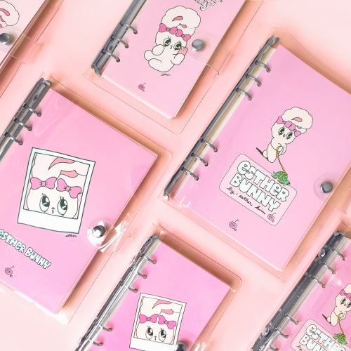 Esther Bunny - A5 and A6 sized 6-holes Diary - Esther Bunny - Accessories - Harumio