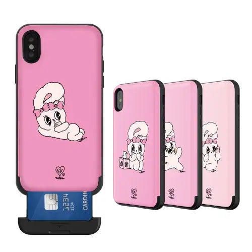 Esther Bunny - Card Slot Phone Case - Esther Bunny - Accessories - Harumio
