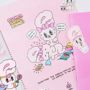 Esther Bunny - One Ring Notebook - Esther Bunny - Accessories - Harumio