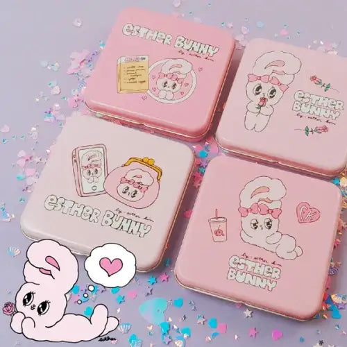 Esther Bunny - Tin Memo Case with Note Sheets - Esther Bunny - Accessories - Harumio