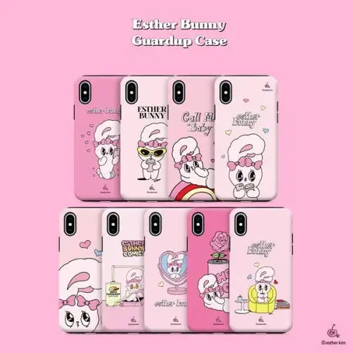 Esther Bunny - Guard Up Phone Case - Esther Bunny - Accessories - Harumio
