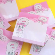 Esther Bunny - Pink Memo Pad - Esther Bunny - Accessories - Harumio