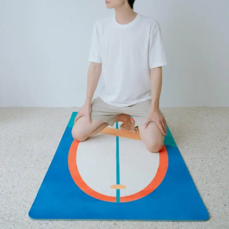 Hometown Cha-Cha-Cha x SALTY & SWEATY - Hong Doosik Surf Yoga Rug - Hometown Cha-Cha-Cha x SALTY & SWEATY - Yoga Mat - Harumio
