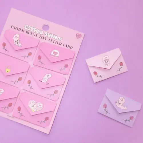 Esther Bunny - Tiny Letter Card - Esther Bunny - Accessories - Harumio