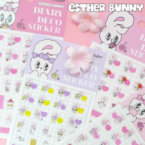 Esther Bunny - Diary Deco Sticker