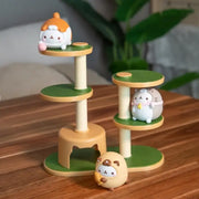 Molang - Miniature Cat Tower - Molang - Figures - Harumio