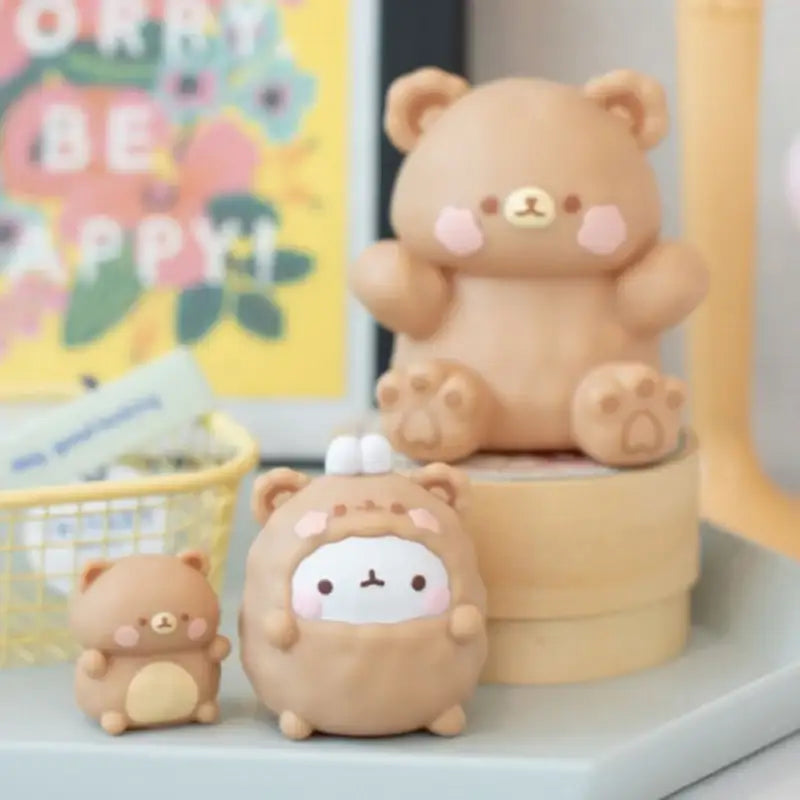 Molang - Fluffy Friends Figure Set - Molang - Figure - Harumio